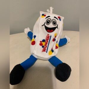 Freddy The Fresh Guy Wonder Bread Plush with Blue and Black Accents 10 Inches